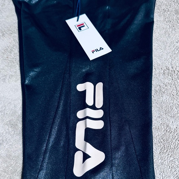 Fila Black Camari Bike Shorts - Picture 1 of 8